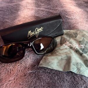 Maui Jim stingray men’s sunglasses. Tortoise bronze. HCL bronze polarized lenses